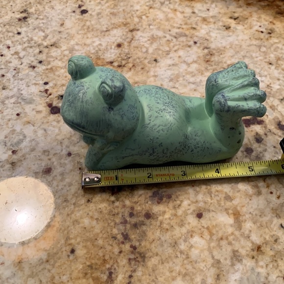 Ceramic garden Frog - Picture 4 of 4